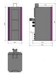 Base with cyclone aspiration for grinding machine