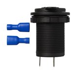 Flush-mounted socket DIN 12V/24V