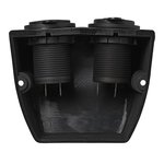 Construction kit: socket DIN + USB port double type A 2x2100mA