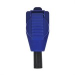 Angled CEE contrast plug + Schuko socket