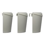 Waste bin with lid for caravan/motorhome