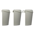 Waste bin with lid 6L for caravan/camper