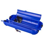 Safe box for CEE plug and coupler blue