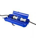 Safe box for CEE plug and coupler blue