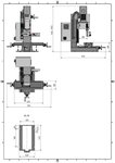 Drilling and milling machine 400x210x270mm