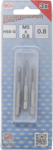Tap Set Starter, Plug, Bottoming Tap M5 x 0.8 3 pcs.