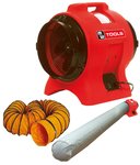 Extractor fan 300 mm - 750 w with hose and filter bag