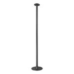 Plastic support pole for protection cover