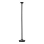 Plastic support pole for protection cover