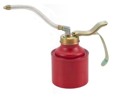 Metal oil jug flexible spout 350ml