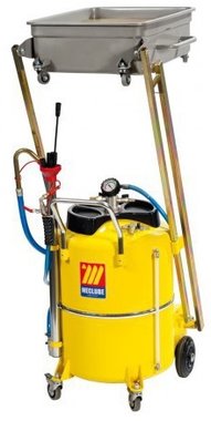 Pneumatic oil suction/collector 120 litres