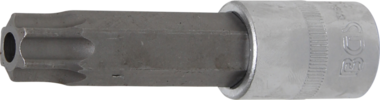 Bit Socket length 100mm (1/2) Drive T-Star tamperproof (for Torx) T80