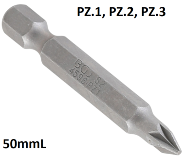 Bit length 50mmL (1/4) Drive Cross Slot