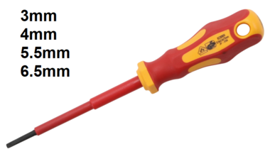 VDE Screwdriver Slot SL