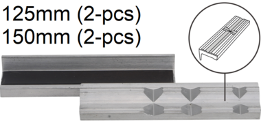 Bench Vice Jaw Protector Aluminium