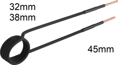 Induction Coil for Induction Heater straight type