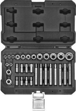 Star socket and torx bit set 32pc