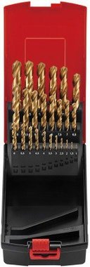 Spiral drilling set 25-piece (DIN338)