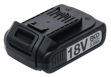 Replacement Battery Li-Ion 18 V / 2.0 Ah for Cordless Impact Wrench BGS 9928