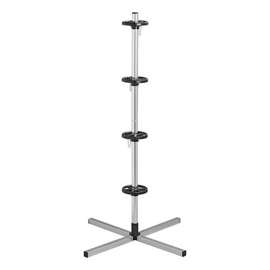 Tyre stand aluminium XL for 4 tyres