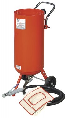 Mobile sandblasting boiler 75 litres