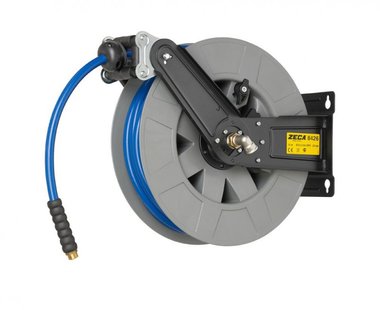 Air and water reel 20m/12.5mm with kpu hose