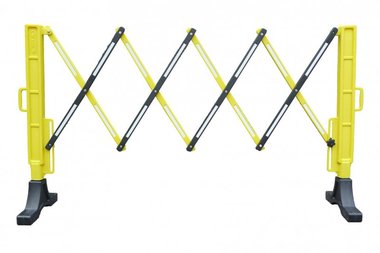 Flexible fence yellow/black