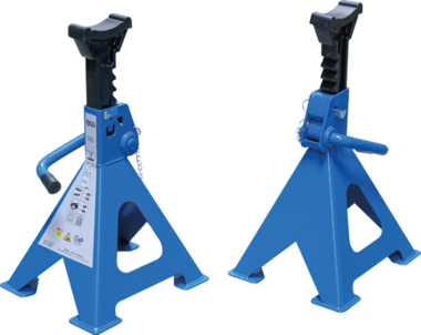 Axle Stands load capacity 6 ton / pair stroke 382-600mm 1 pair