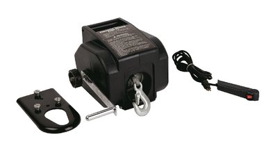 Boat winch 12V, 907kg 9.2m