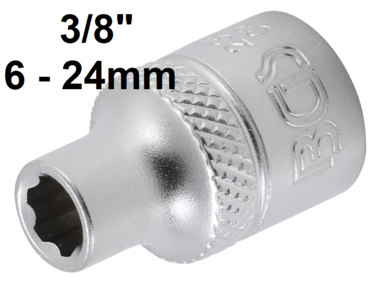 Socket, Super Lock (3/8) Drive 6-24mm