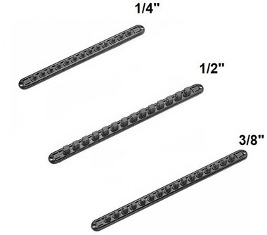 Aluminium magnetic cap rails