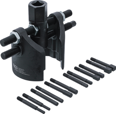Universal Axle Cap and Groove Nut Wrench Set