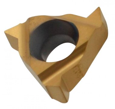 Inner thread cutting plate coated 0.5-1.5 mm pitch 60°