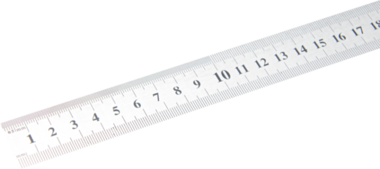 Steel Scale flexible Stainless Steel 0.5 m