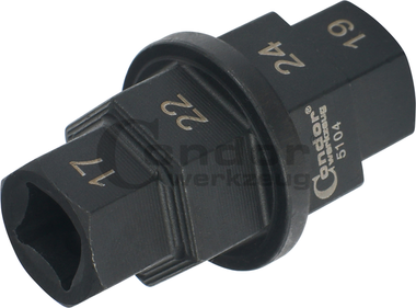 Specialist Socket for Motorcycle Axle Shafts