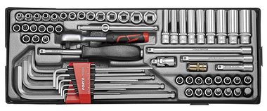 1/4 Socket combination set 65pc