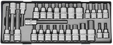 Socket set 27pc