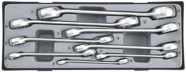 Flare nut wrench set 8pc