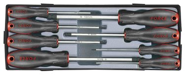 Hex ball point screwdriver set 8pc