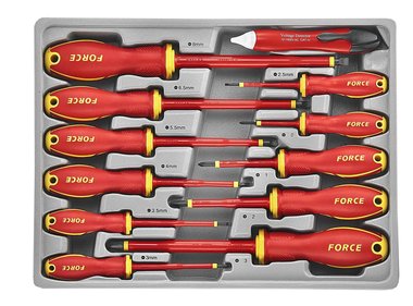 Insulated screwdriver set 12pc