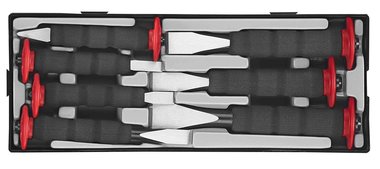 Quakeproof chisel set 7pc