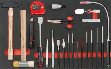 Foam Chisel & Hammer set 21pc