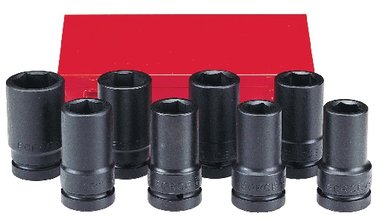 1 Impact deep socket set 8pc