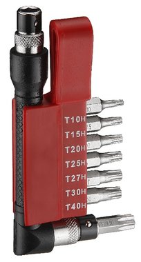 1/4 Star tamperproof bit set 8pc