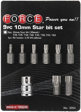 Star bit set 9pc