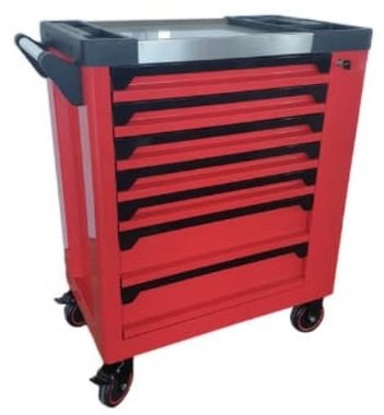Filled tool trolley 250-piece