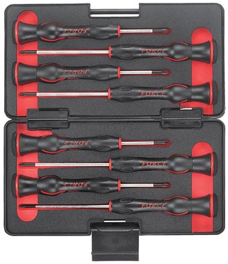 Screwdriver set Precision Torx 8 pieces