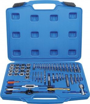 Tap and Die Set M3 - M12 56 pcs