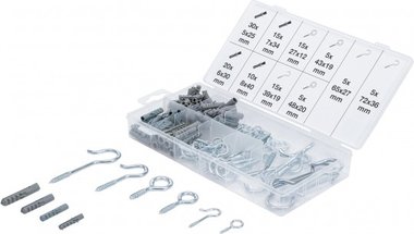 Hook and Plug Assortment 125 pcs