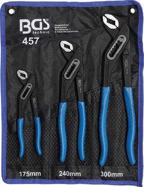 Water Pump Pliers Set 3 pcs